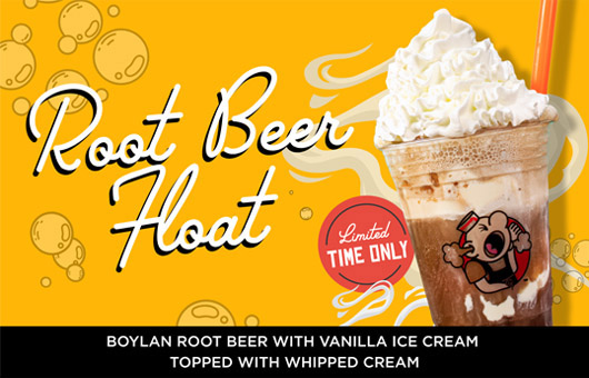 Root Beer Float Limited Time Offer